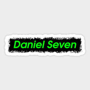 Daniel Seven Logo Gen.1 Sticker